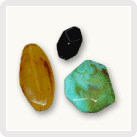 Perles en résine