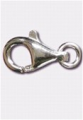 Argent 925 fermoir mousqueton 9 mm x1