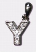 Breloque strass lettre y x1