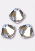 Toupie 5328 4 mm crystal AB x50