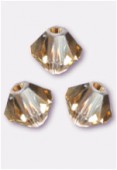 Toupie 5328 4 mm crystal golden shadow x50