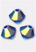 Toupie 5328 4 mm capri blue AB x50
