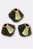 Toupie 5328 4 mm crystal dorado 2X x50