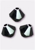 Toupie 5328 3 mm jet hematite 2X x50