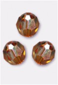Ronde 5000 4 mm crystal copper x10