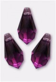 Goutte 6000 11x5,5 mm amethyst x6