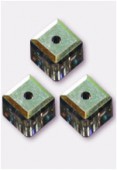 Cube 5601 4 mm crystal vitrail medium x6