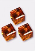 Cube 5601 4 mm topaz x6