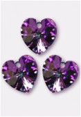 Coeur 6202 18x17,5 mm crystal vitrail light x1