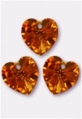 Coeur 6202 18x17,5 mm topaz AB x1