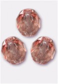 Facette 8 mm peach x12