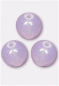 Ronde 8 mm milky lilac x12