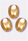 Grain nacré 6x4,5 mm or x24