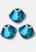 Toupie 5328 4 mm blue zircon AB2x x50
