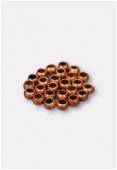 Perle à écraser 2 mm cuivre x5gr