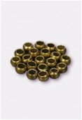 Perle à écraser 2,5 mm bronze x5gr