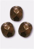 Facette 4 mm light bronze x50