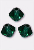 Toupie 5328 4 mm emerald x50