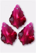 Pendentif baroque 6090 16x11 mm ruby x1