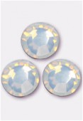 Strass 2058 SS20 5 mm white opal F x24
