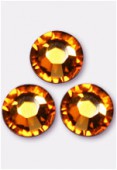 Strass 2058 SS34 7 mm topaz F x12