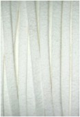 Suédine blanche x1m