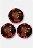 Strass 2028 SS34 7 mm smoked topaz F x12