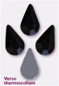 Strass goutte HOTFIX 2300 8x4,8 mm jet M HF x6