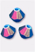 Toupie 5328 4 mm caribbean blue opal AB x50
