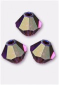 Toupie 5328 4 mm amethyst AB x50
