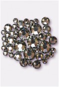 Strass HOTFIX 2028 3 mm / 5 mm / 7 mm black diamond M HF x42
