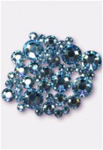 Strass HOTFIX 2028 3 mm / 5 mm / 7 mm aquamarine M HF x42