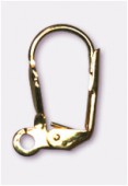 Dormeuse coquillage 18x12 mm or x2
