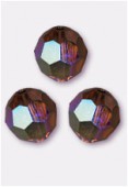 Ronde 5000 8 mm smoked topaz AB x1