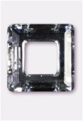 Carré évidé 4439 14 mm crystal comet argent light x1