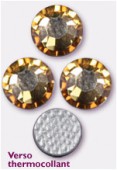 Strass HOTFIX 2028 SS20 5 mm crystal golden shadow M HF x24