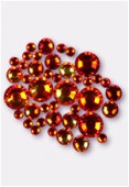 Strass HOTFIX 2028 3 mm / 5 mm / 7 mm fireopal M HF x42