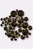 Strass HOTFIX 2028 3 mm / 5 mm / 7 mm crystal dorado M HF x42