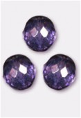 Facette 12 mm lumi amethyst x2