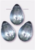 Goutte 6x9 mm lumi blue x12