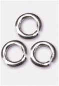 Silver filled anneau 3 mm x20