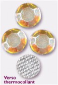 Strass en verre HOTFIX 4 mm crystal AB x144