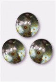 Ronde 6 mm lumi green x24