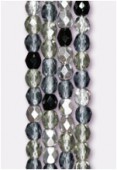 Facette 4 mm mix midnight x100