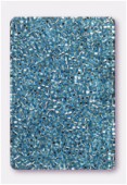Miyuki delica 11/0 silver lined aqua x10g Miyuki delica 11/0 silver lined aqua x10g