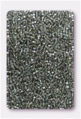Miyuki delica 11/0 silver lined light gray x10g