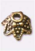 Coupelle en métal 10 mm bronze x4
