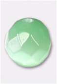 Oeil de chat facette 8 mm peridot x6