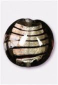 Feuille d'argent palet bombé 16 mm black diamond x2