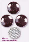 Strass en verre HOTFIX 5 mm light amethyst x144
